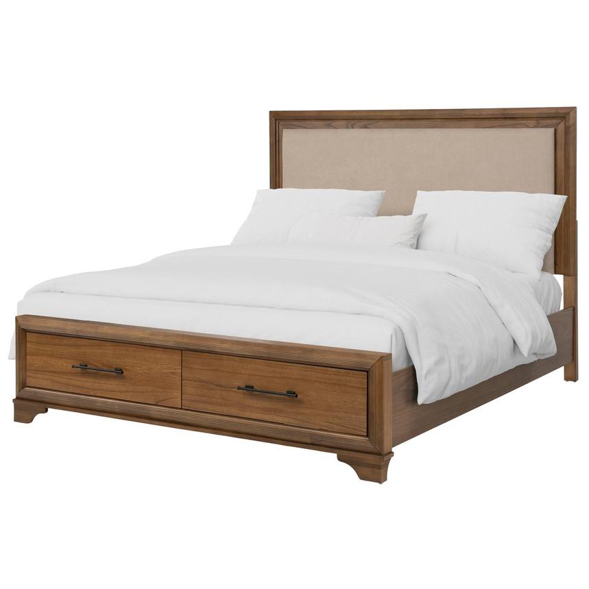 Talcott King Storage Bed main image, 1 of 10 images.