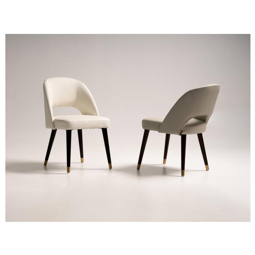 Charm White Side Chair  alternate image, 2 of 2 images.