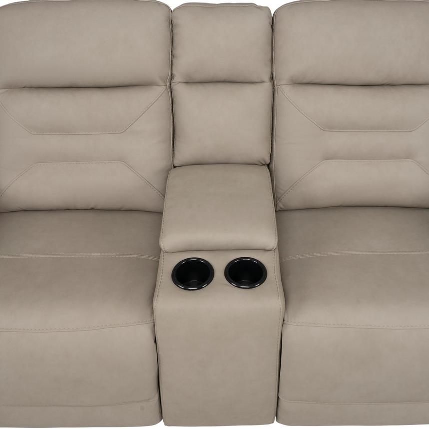 Solstice Leather Power Reclining Sectional with 6PCS/2PWR  alternate image, 7 of 11 images.
