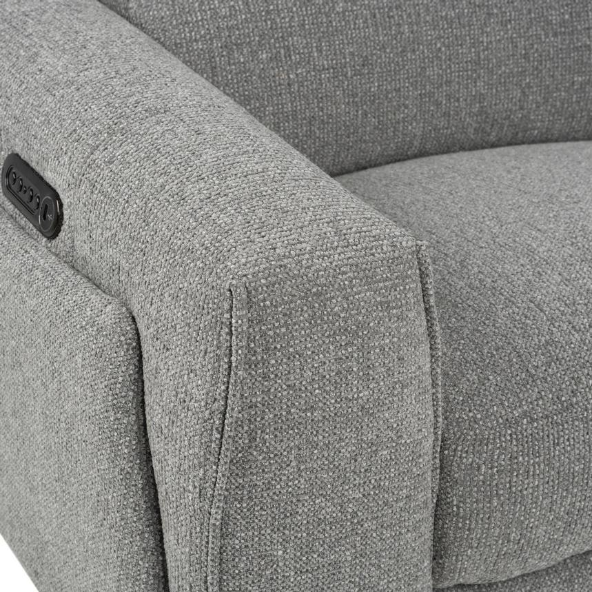 Luke Dark Gray Home Theater Seating with 5PCS/3PWR  alternate image, 10 of 12 images.