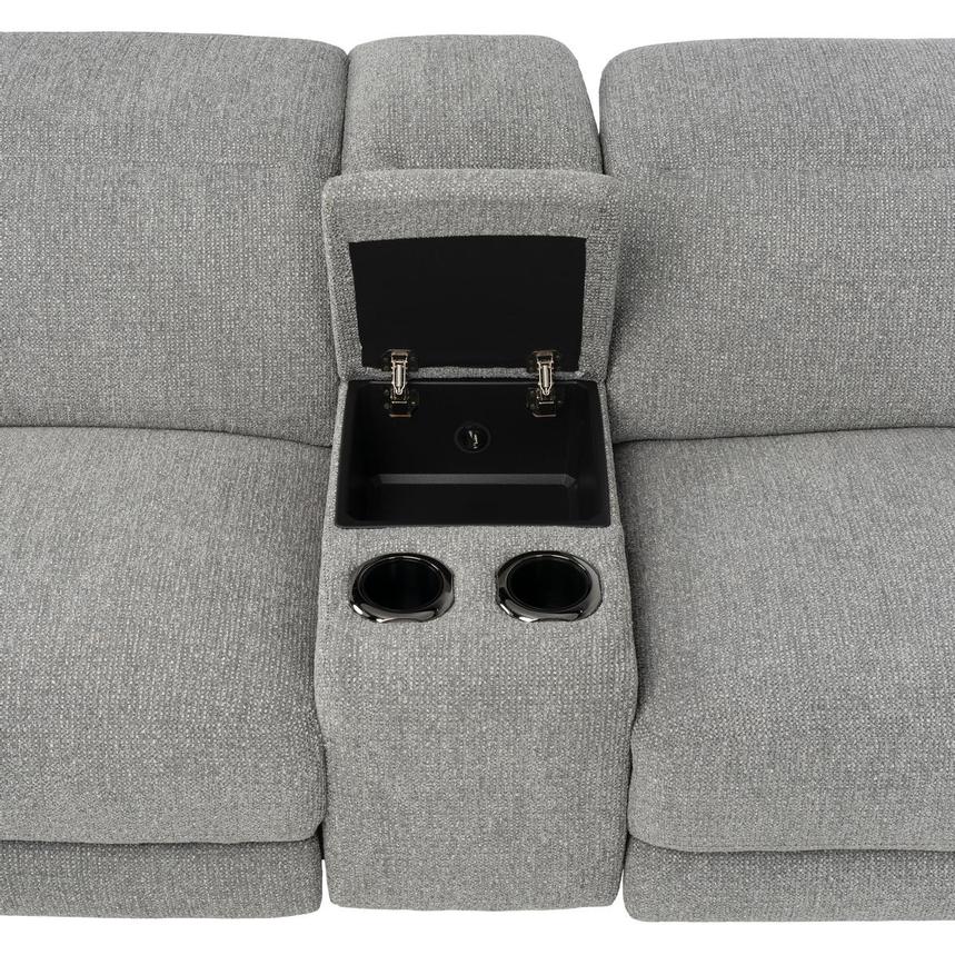Luke Dark Gray Home Theater Seating with 5PCS/3PWR alternate image, 6 of 12 images.