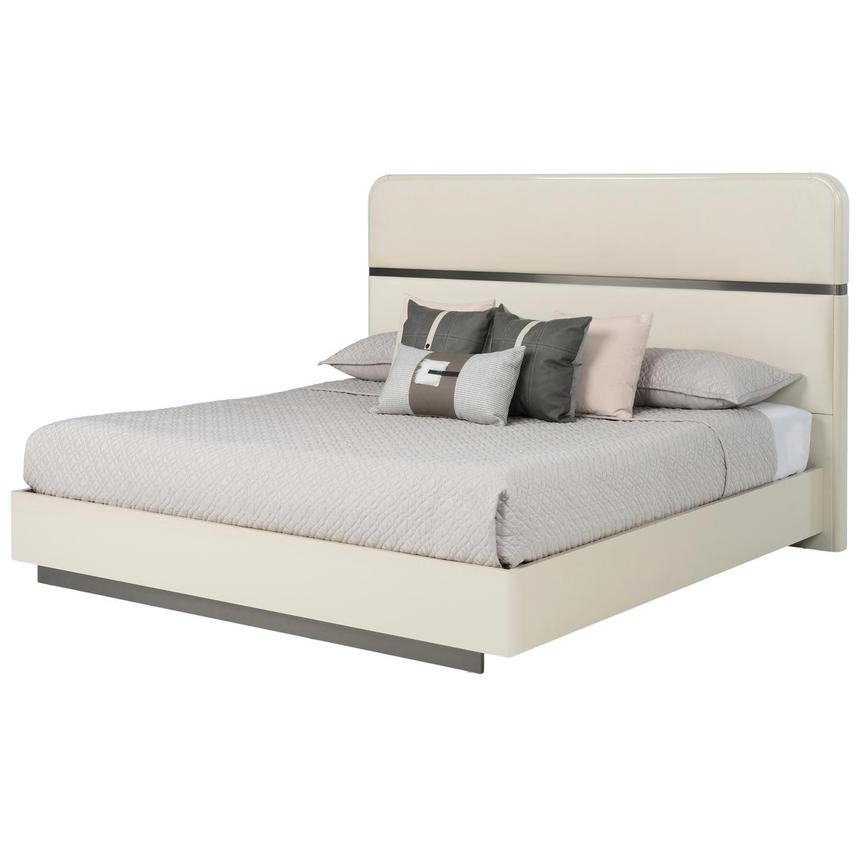 Oslo King Panel Bed  main image, 1 of 8 images.
