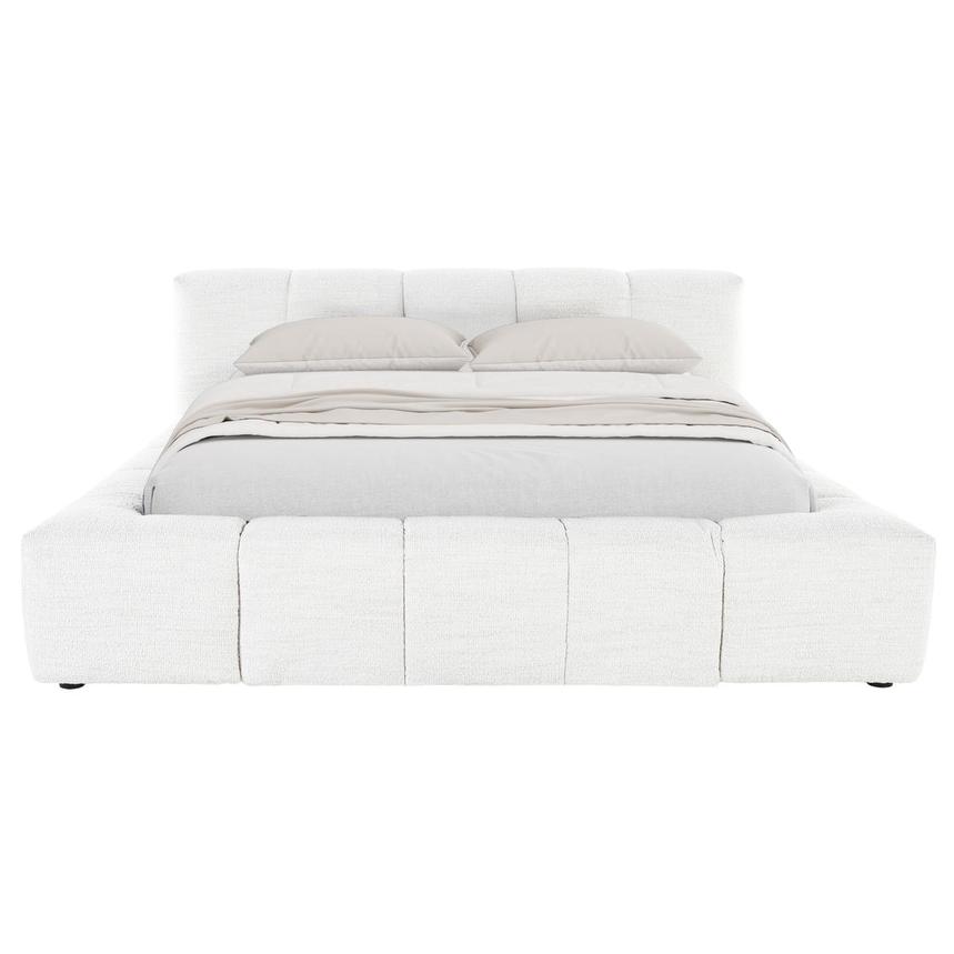Annie White Queen Platform Bed w/Trays alternate image, 3 of 4 images.