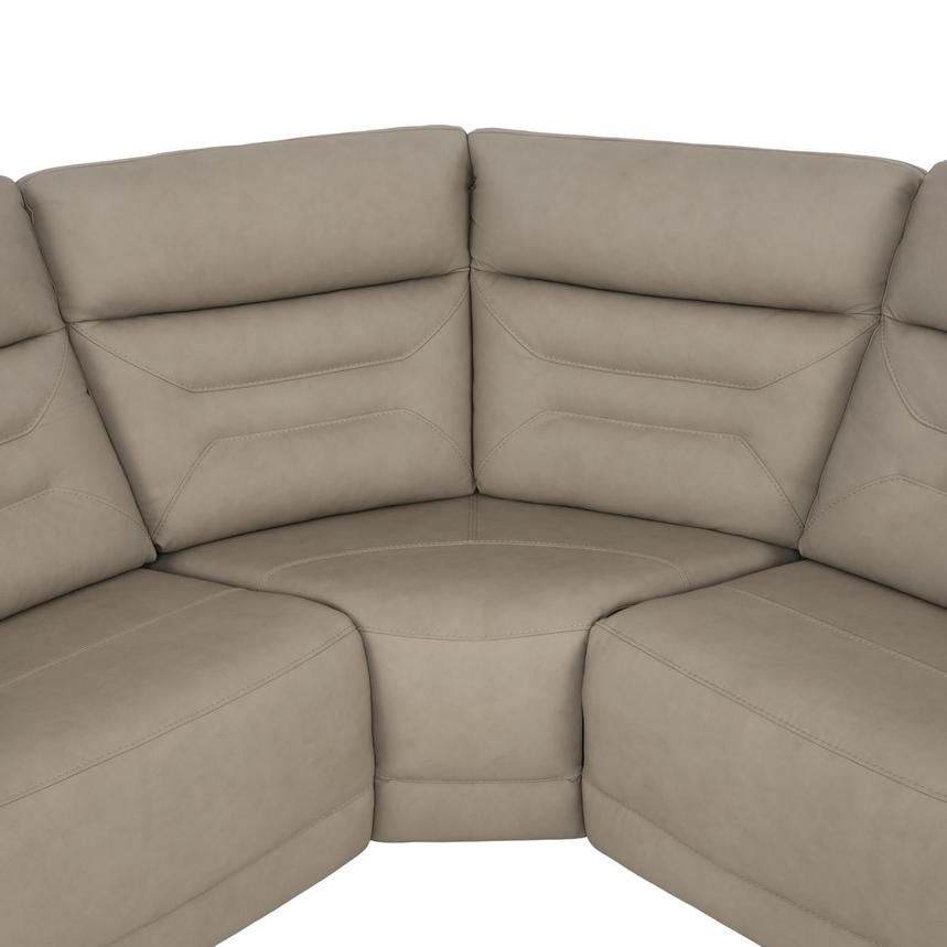 Solstice Leather Power Reclining Sectional with 7PCS/3PWR  alternate image, 5 of 12 images.