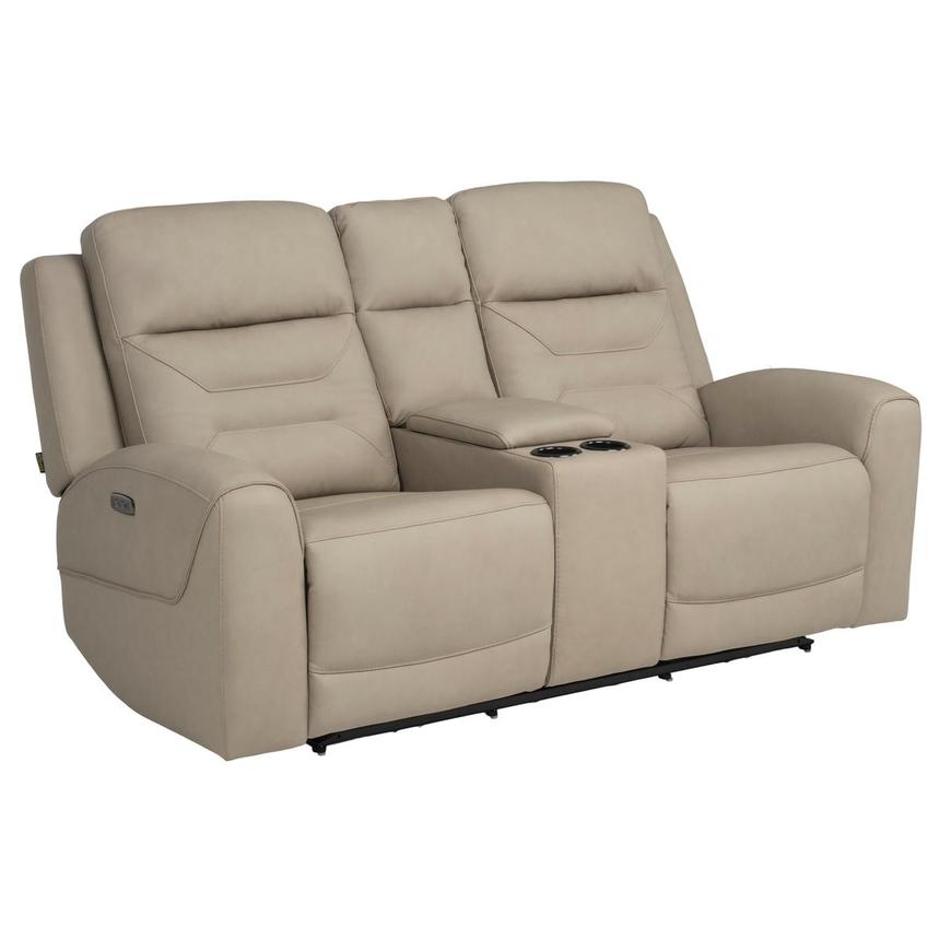 Solstice Leather Power Reclining Loveseat alternate image, 3 of 13 images.