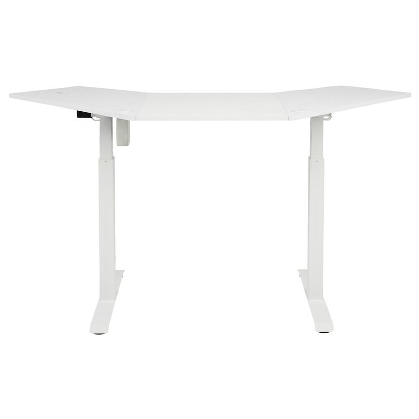 Vertex Adjustable Height Corner Desk  alternate image, 8 of 15 images.