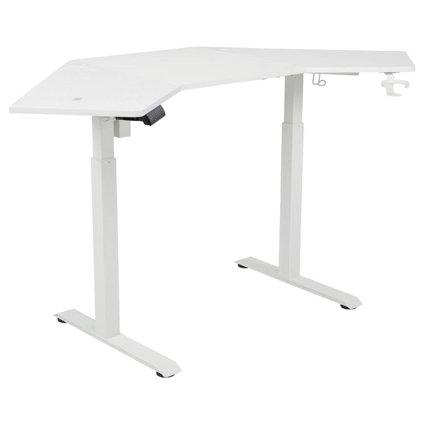 Vertex Adjustable Height Corner Desk alternate image, 6 of 15 images.