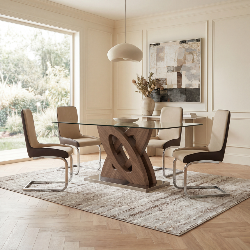 Alice 5-Piece Dining Set  alternate image, 3 of 5 images.