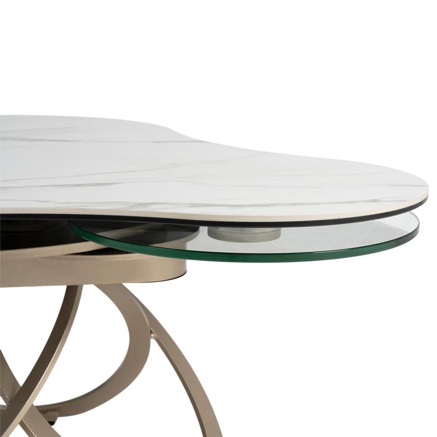 Clear Bloom Swivel Coffee Table alternate image, 6 of 9 images.