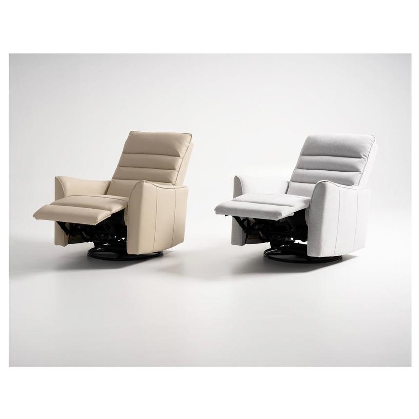 Campbell Cream Swivel Glider Recliner  alternate image, 3 of 13 images.