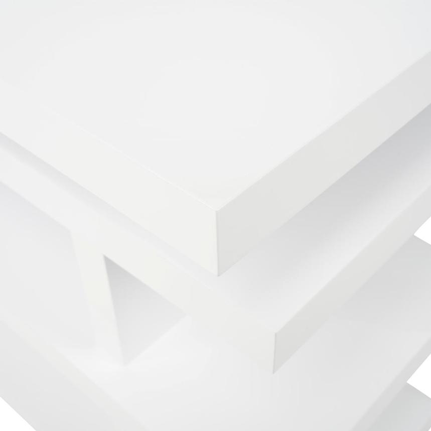 Steps White L-Shaped Desk  alternate image, 9 of 10 images.