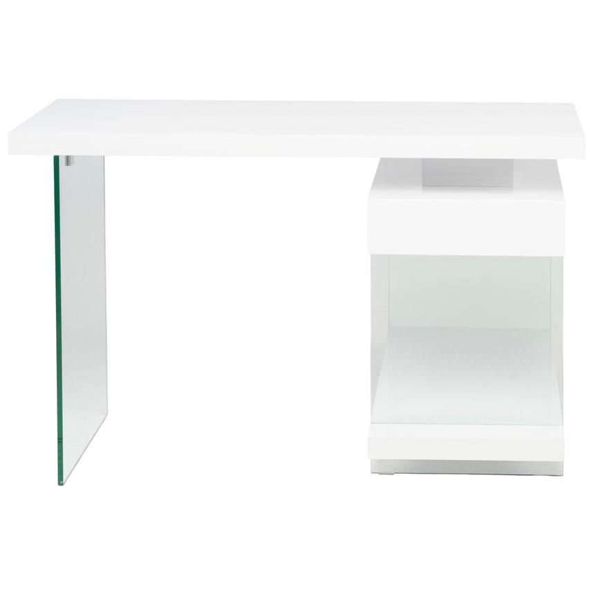 Fold White L-Shaped Desk  alternate image, 4 of 14 images.