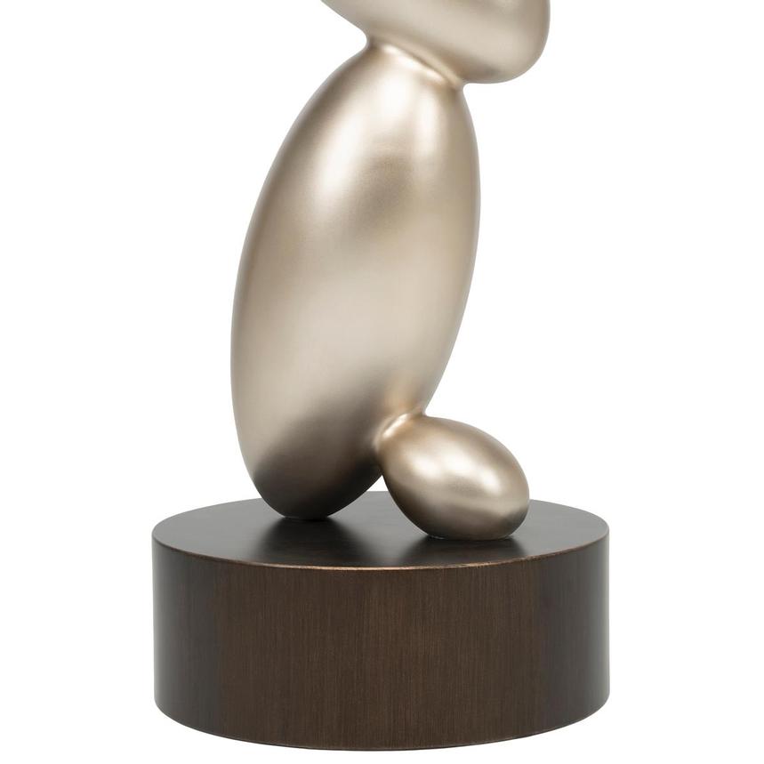 Aura Pebbles Champagne Floor Lamp alternate image, 8 of 10 images.