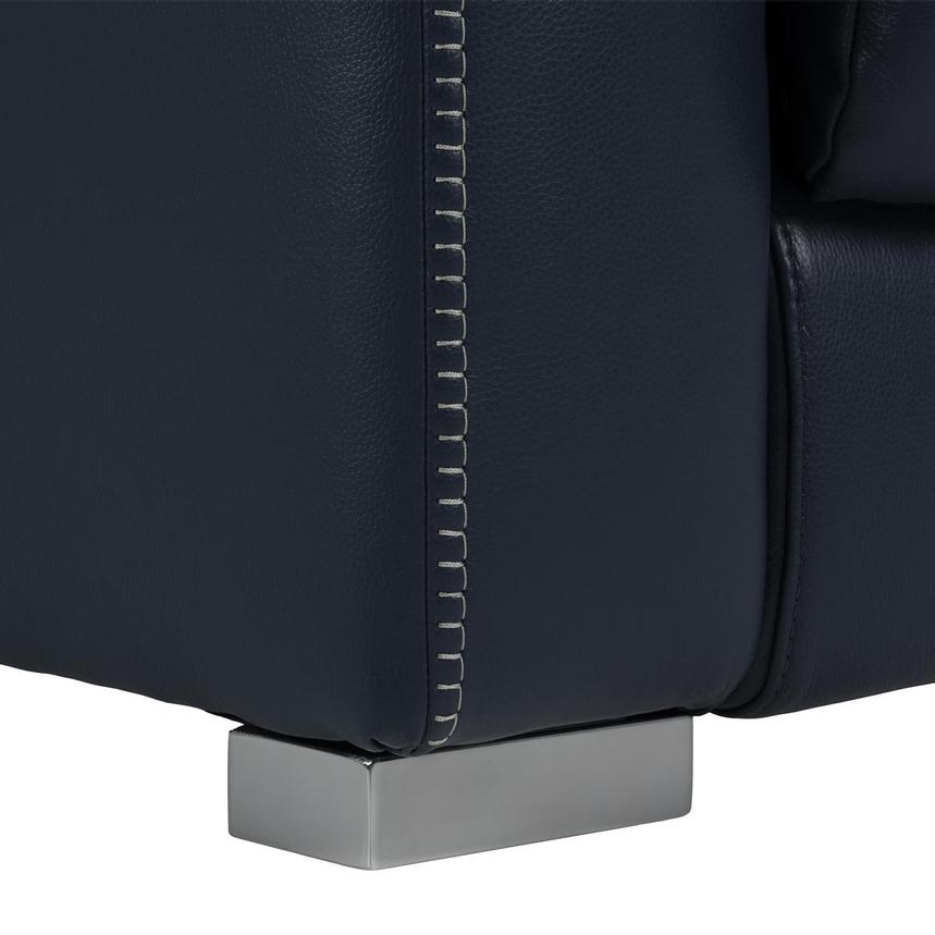 Bay Harbor Blue Leather Sleeper  alternate image, 13 of 13 images.