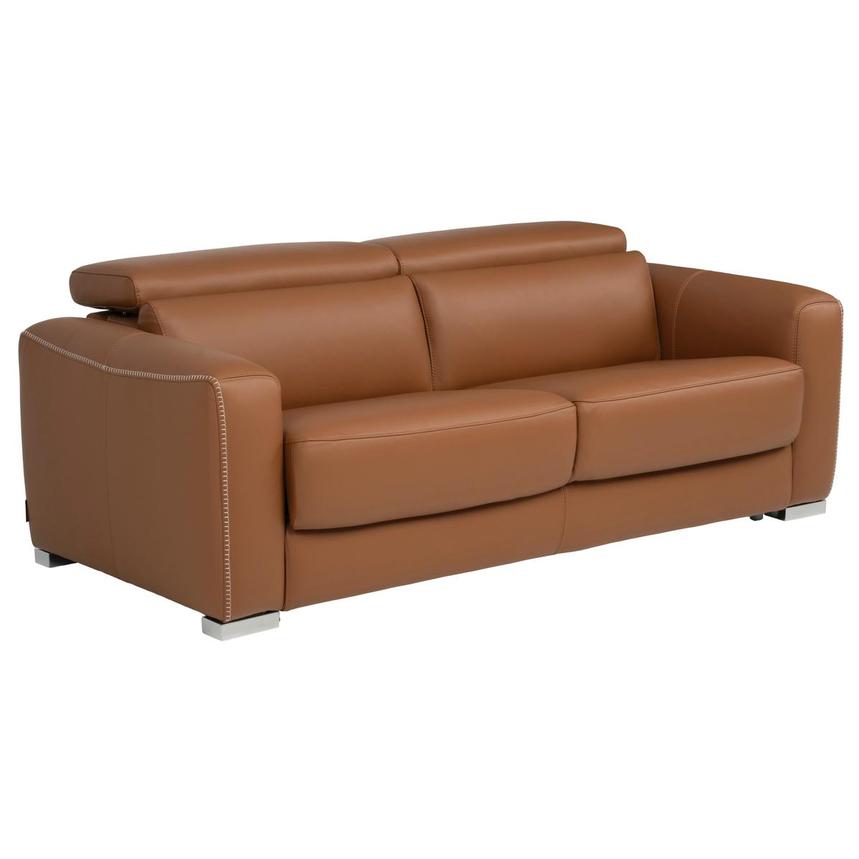 Bay Harbor Tan Leather Sleeper  alternate image, 3 of 12 images.