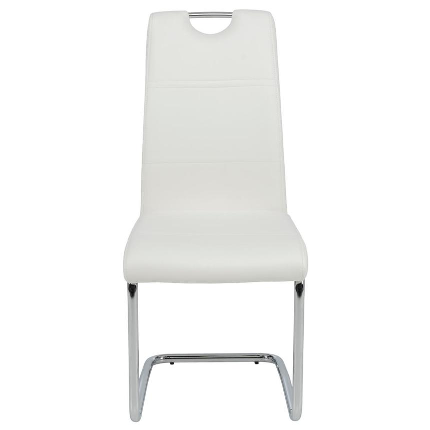 Leia White Side Chair alternate image, 3 of 9 images.