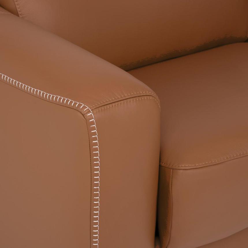 Bay Harbor Tan Leather Sleeper  alternate image, 9 of 12 images.