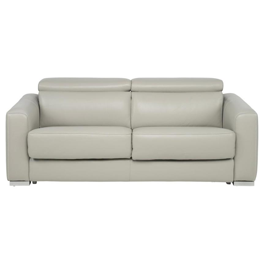 Bay Harbor Sliver Leather Sleeper main image, 1 of 13 images.