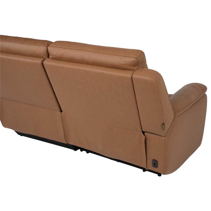 Venus Leather Power Reclining Sectional with 5PCS/2PWR  alternate image, 6 of 10 images.