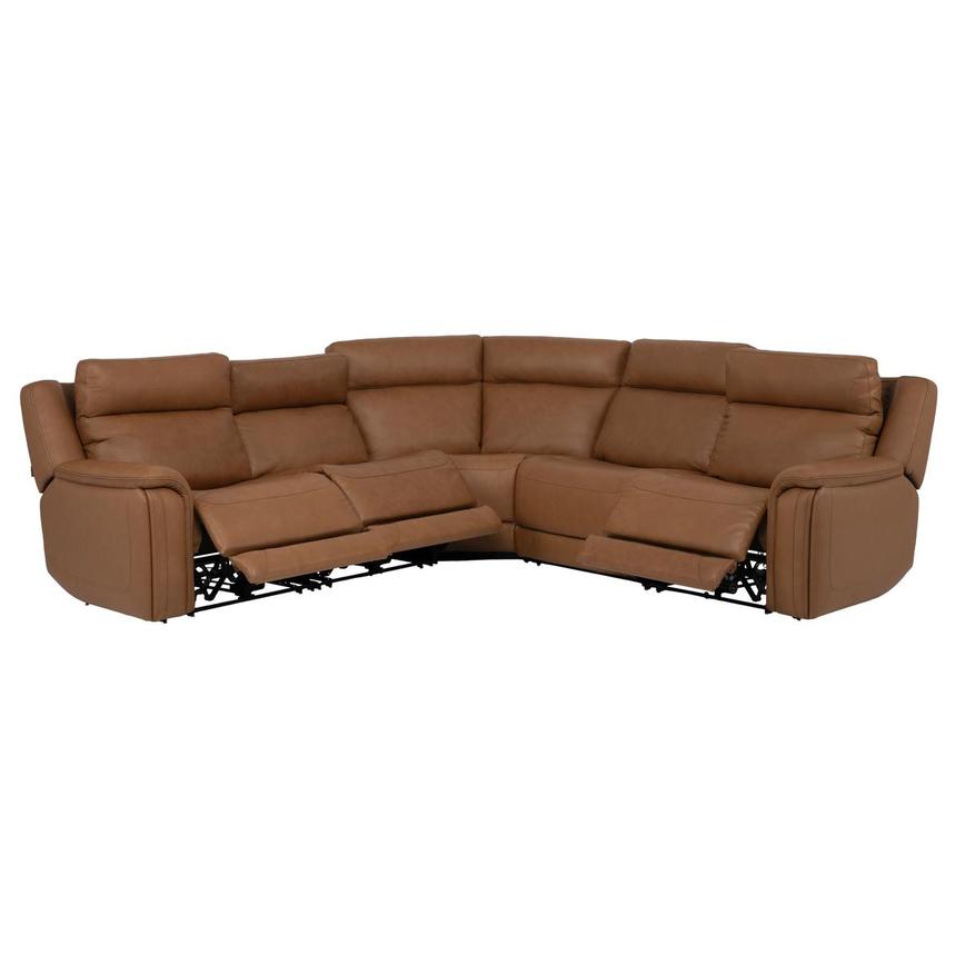 Venus Leather Power Reclining Sectional with 5PCS/3PWR  alternate image, 3 of 10 images.