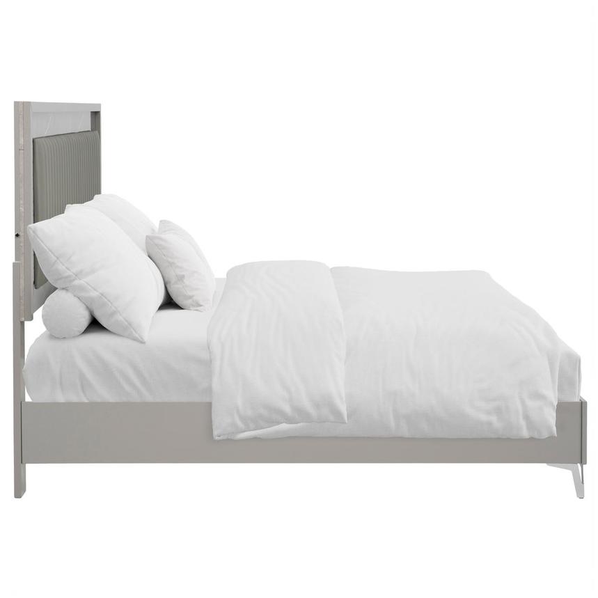 Adel Queen Platform Bed w/Light alternate image, 6 of 9 images.