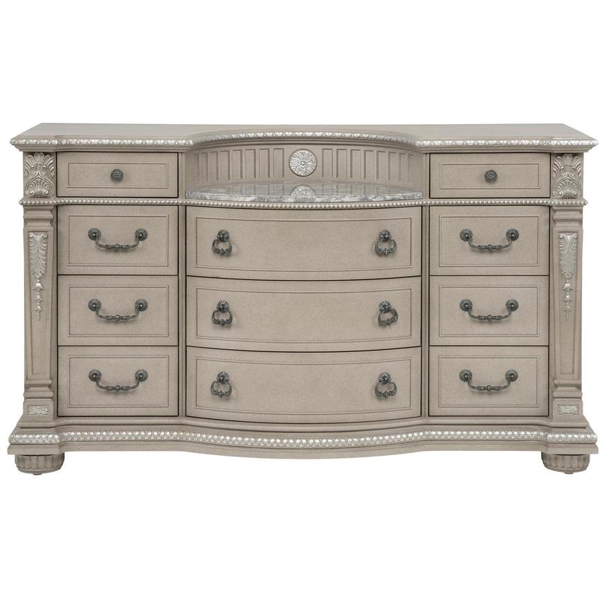 Coventry Gray 4-Piece King Bedroom Set  alternate image, 4 of 6 images.