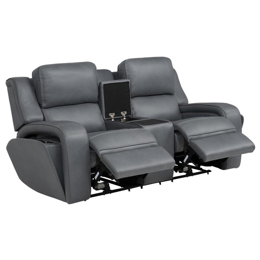 Mave Gray Power Reclining Loveseat  alternate image, 3 of 14 images.