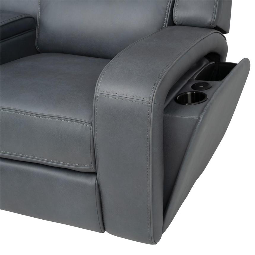 Mave Gray Power Reclining Loveseat alternate image, 11 of 14 images.