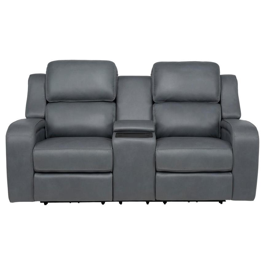 Mave Gray Power Reclining Loveseat main image, 1 of 14 images.
