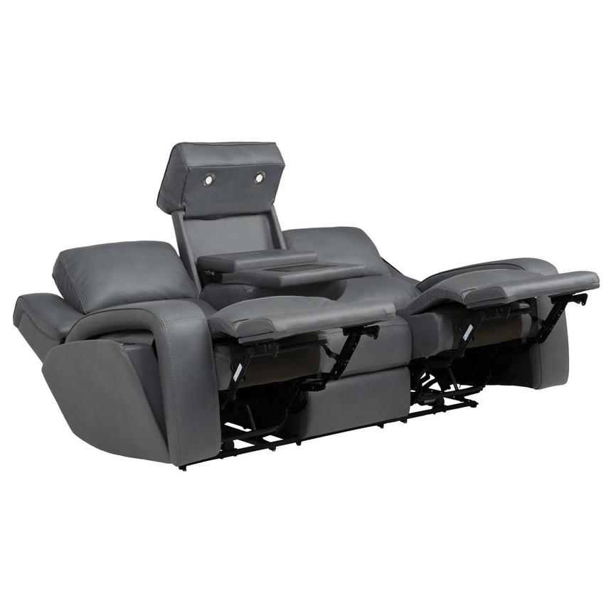 Mave Gray Power Reclining Sofa alternate image, 6 of 16 images.