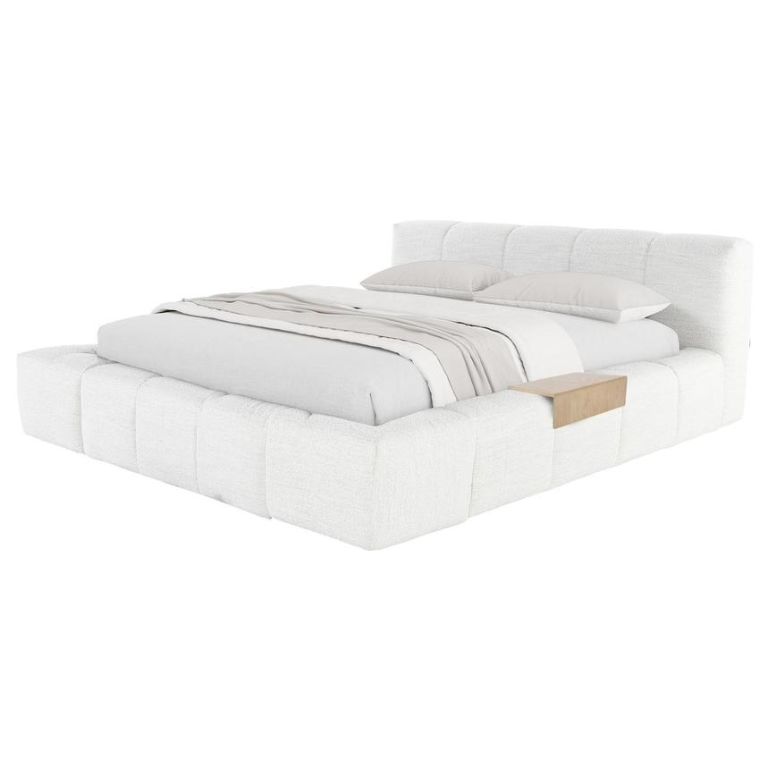 Annie Queen Platform Bed w/Trays  main image, 1 of 3 images.