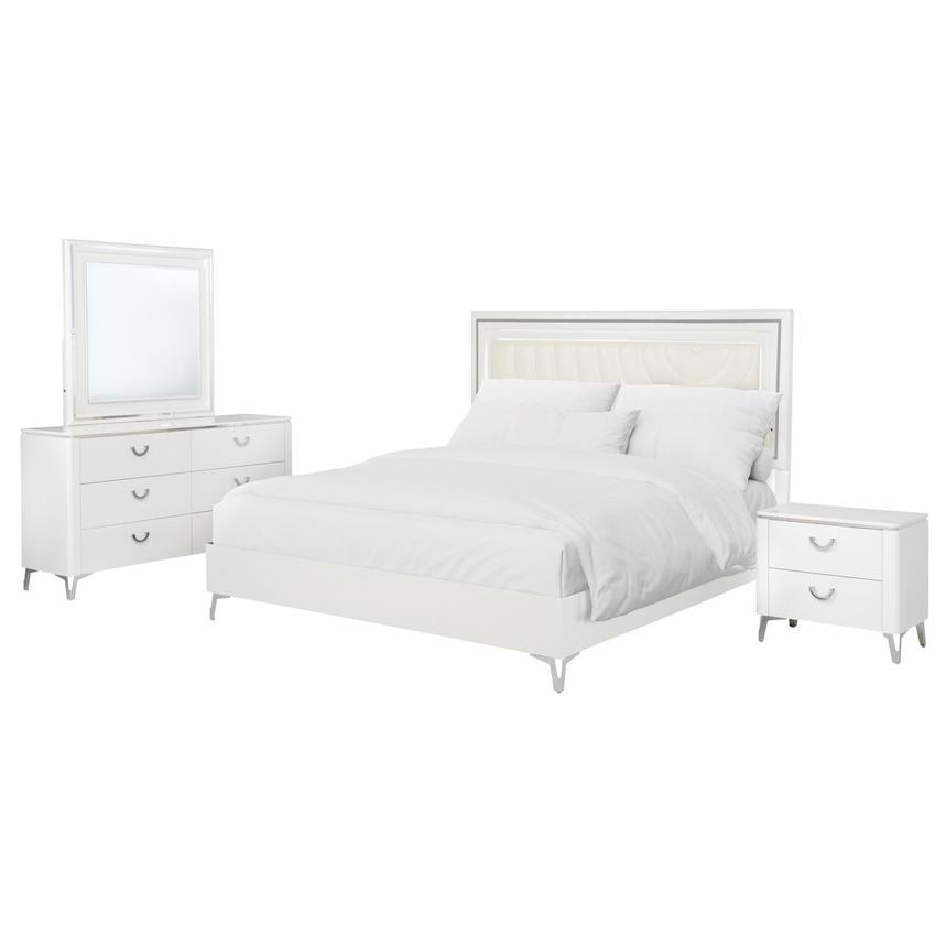 Thalia 4-Piece King Bedroom Set w/Light  main image, 1 of 6 images.