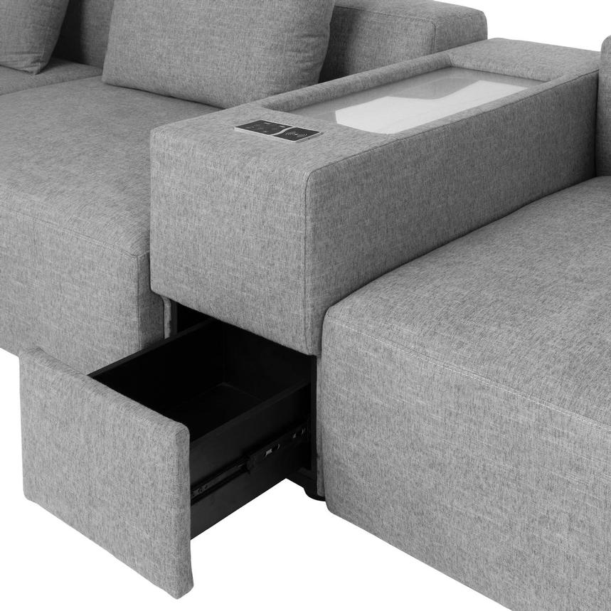 Respite Sectional Sofa w/Chaise  alternate image, 6 of 12 images.