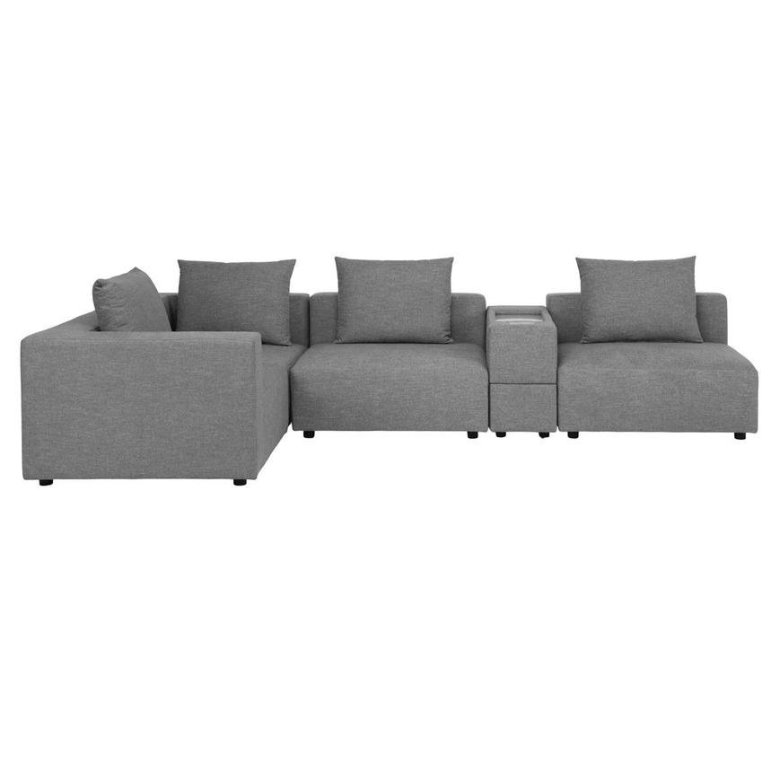 Respite Sectional Sofa w/Console alternate image, 3 of 8 images.