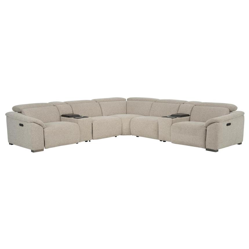 Gordon Power Reclining Sectional with 7PCS/3PWR
