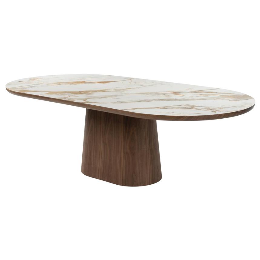 Jupiter/Elena Walnut 5-Piece Dining Set alternate image, 3 of 4 images.
