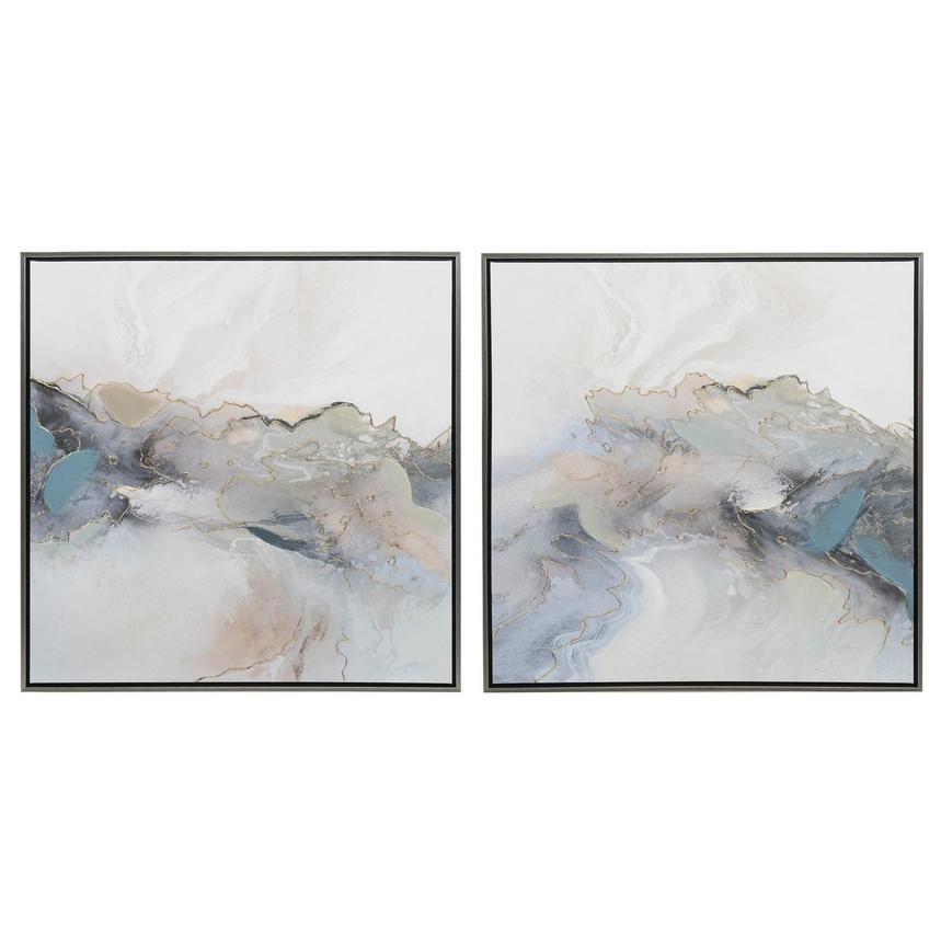 Floe Set of 2 Canvas Wall Art  main image, 1 of 6 images.