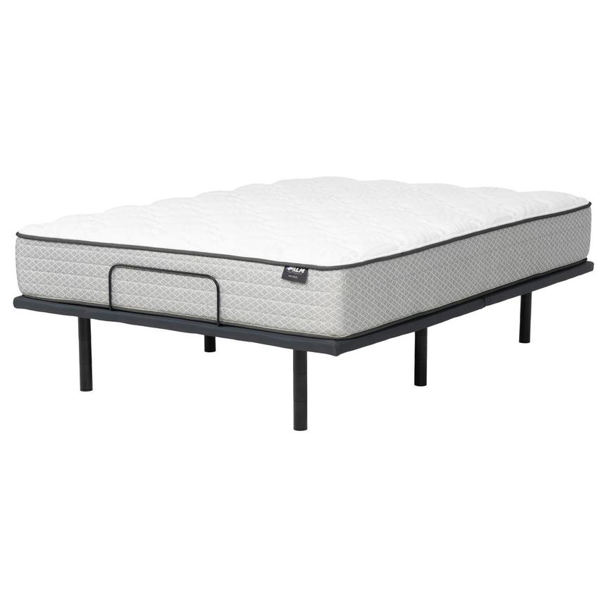 Bayside King Mattress w/Baselogic Silver Powered Base by Serta and Beautyrest