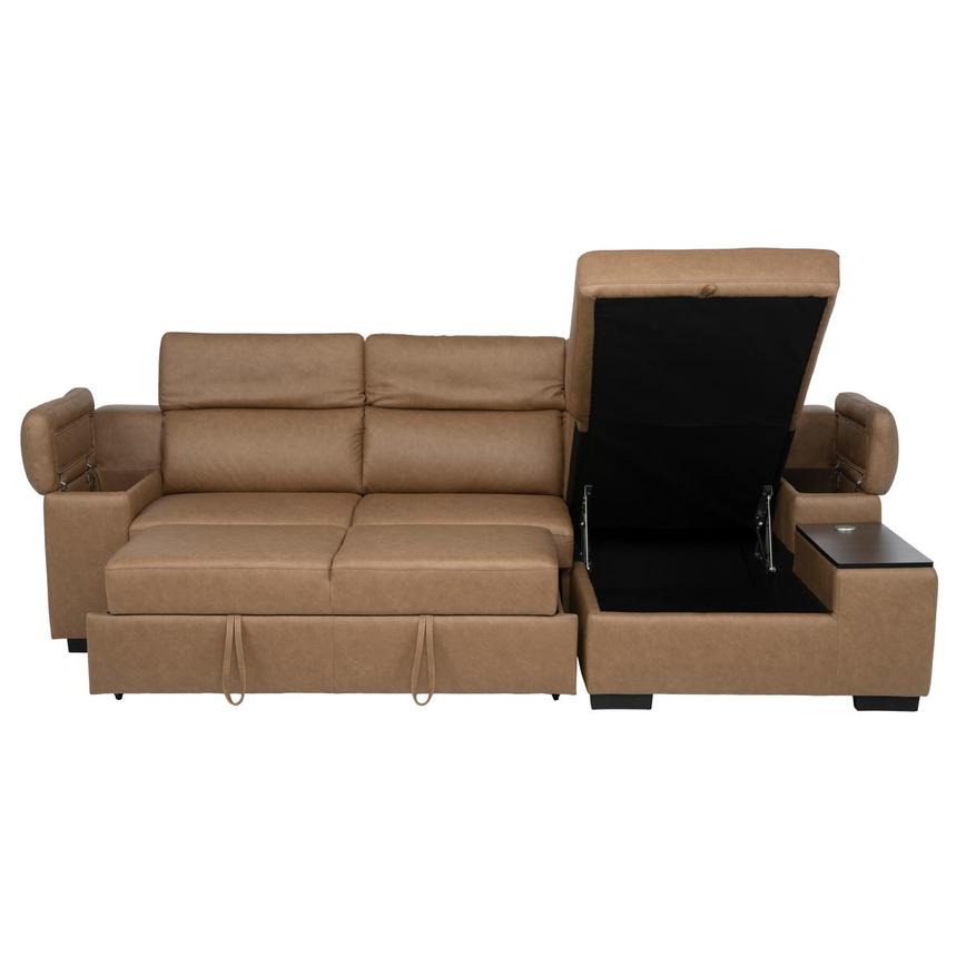 Slayden Beige Sleeper Sectional alternate image, 3 of 18 images.
