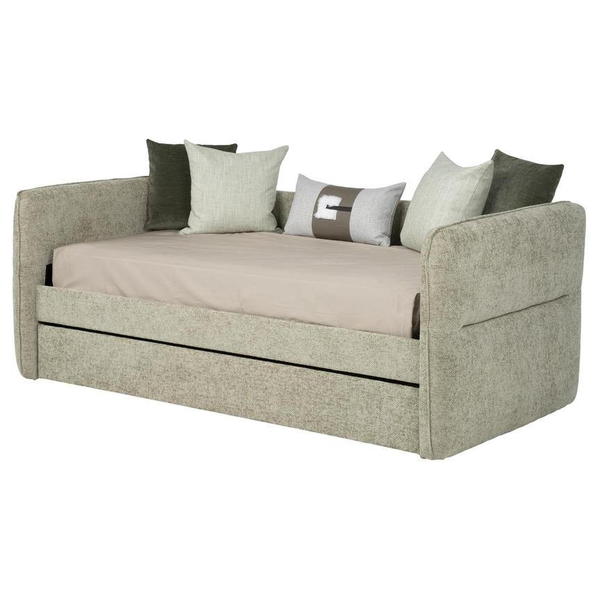 Jade Green Twin Trundle Bed