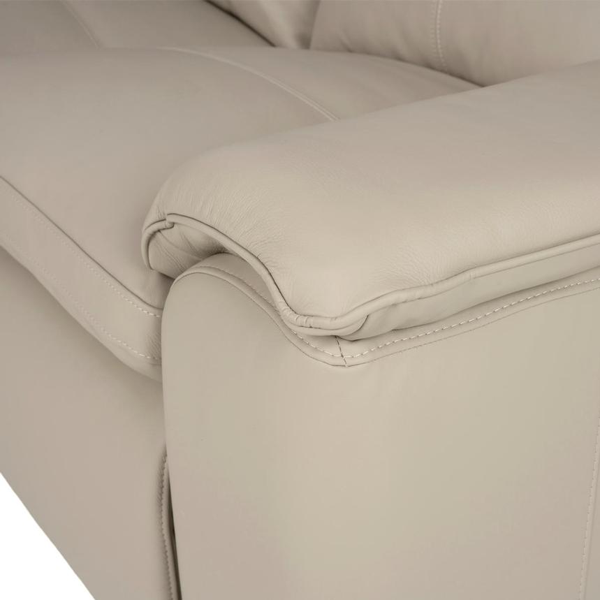Volt Taupe Leather Power Reclining Sectional with 6PCS/2PWR alternate image, 8 of 11 images.