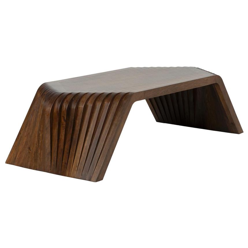 Gable Rectangular Coffee Table  alternate image, 3 of 7 images.