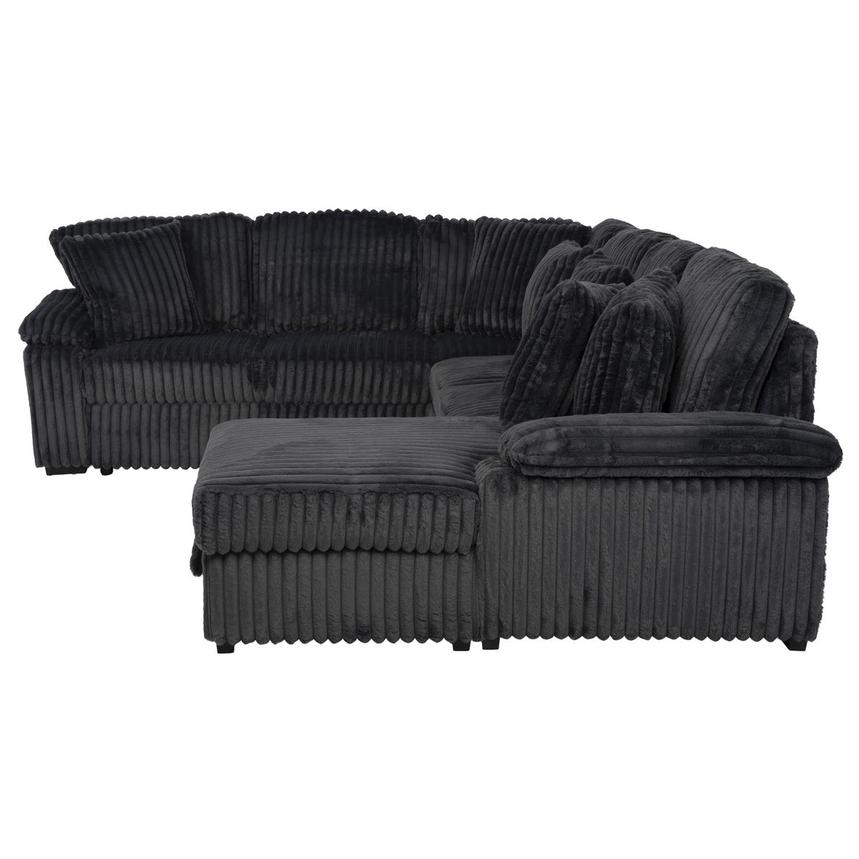 Fluff Sectional Sofa w/Pull Out Bed alternate image, 6 of 15 images.