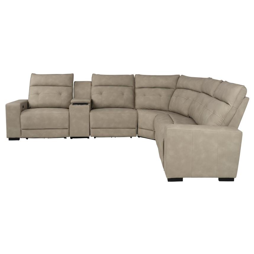 Nexus Power Reclining Sectional with 6PCS/3PWR alternate image, 6 of 12 images.