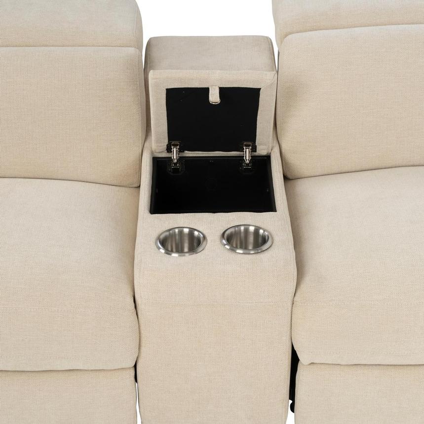 Jameson Beige Power Reclining Sectional with 6PCS/3PWR alternate image, 8 of 13 images.