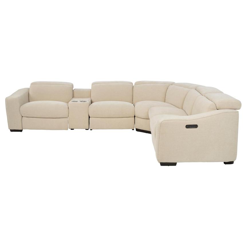 Jameson Beige Power Reclining Sectional with 6PCS/3PWR alternate image, 3 of 13 images.
