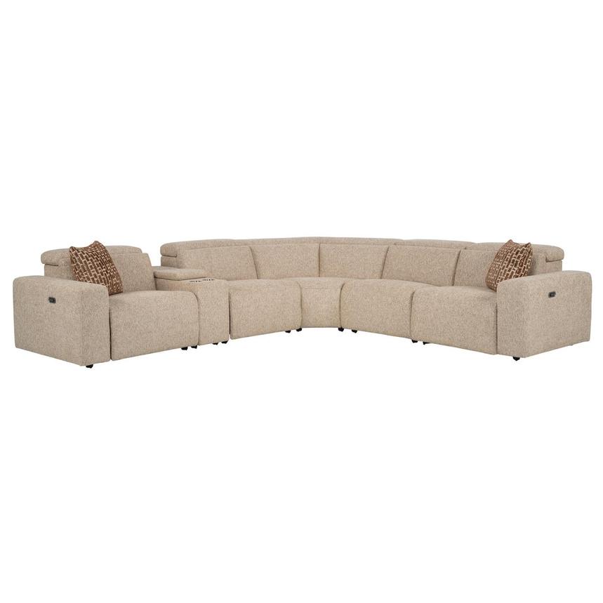 Canvas Power Reclining Sectional