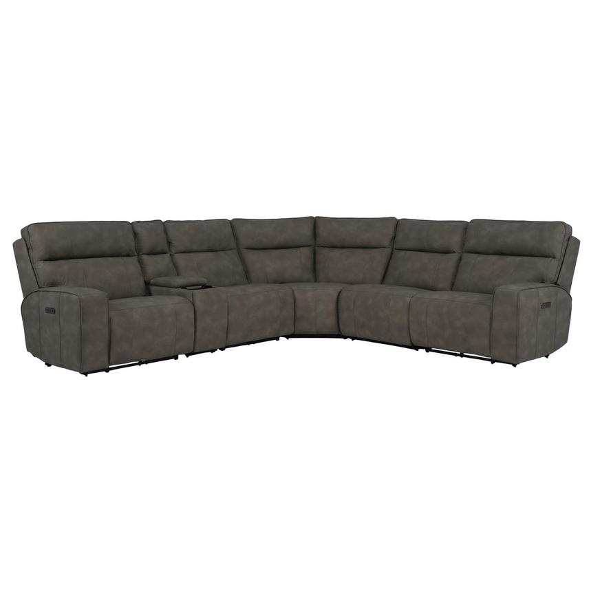 Superior Power Reclining Sectional  main image, 1 of 12 images.
