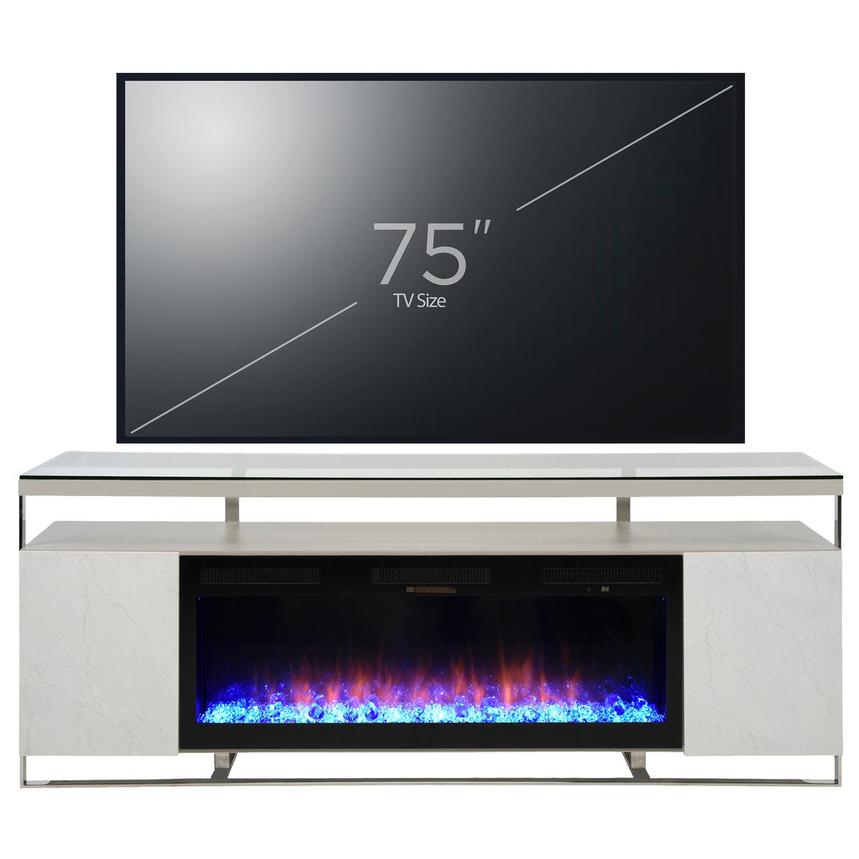 Calista Electric Fireplace w/Light  main image, 1 of 10 images.