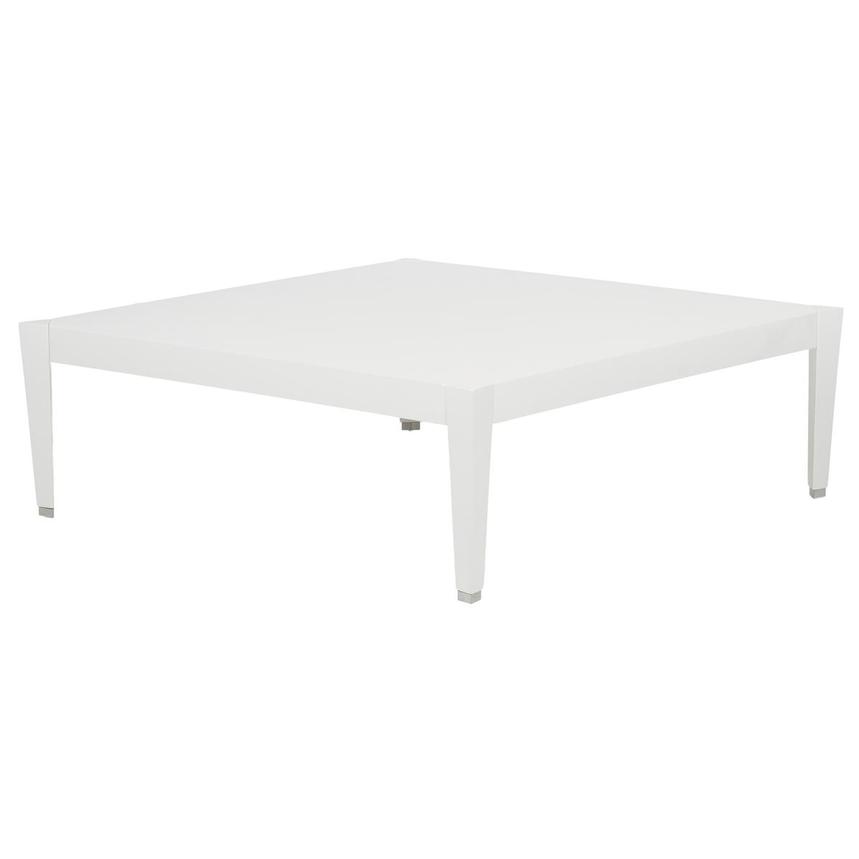 Tessa White Coffee Table main image, 1 of 5 images.
